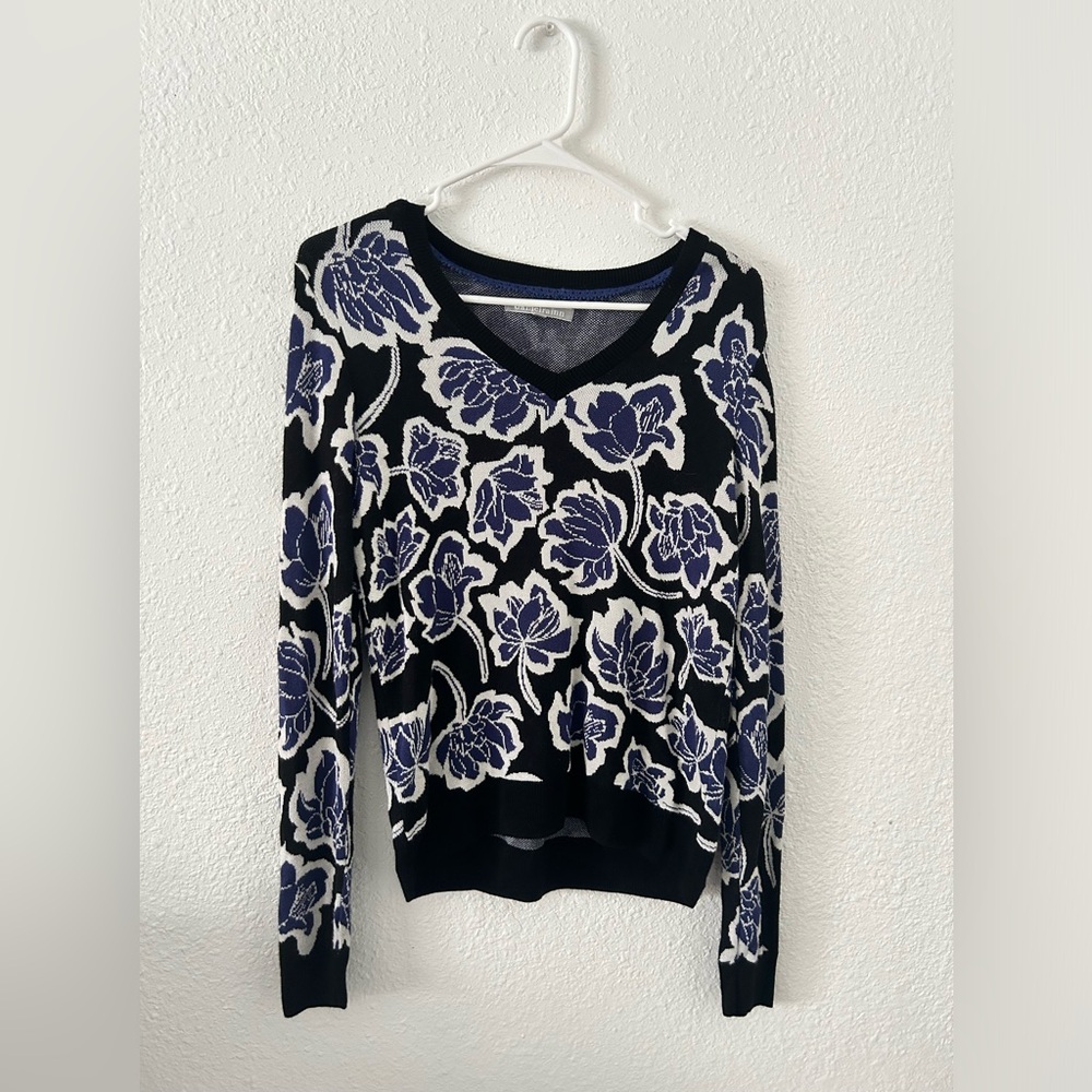 Floral daniel rain sweater